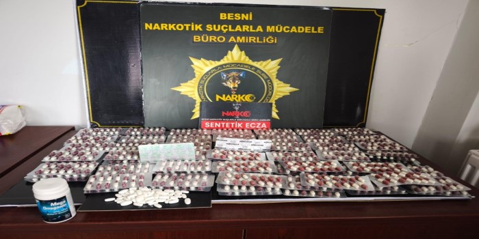 Adıyaman’da uyuşturucuya 5 tutuklama